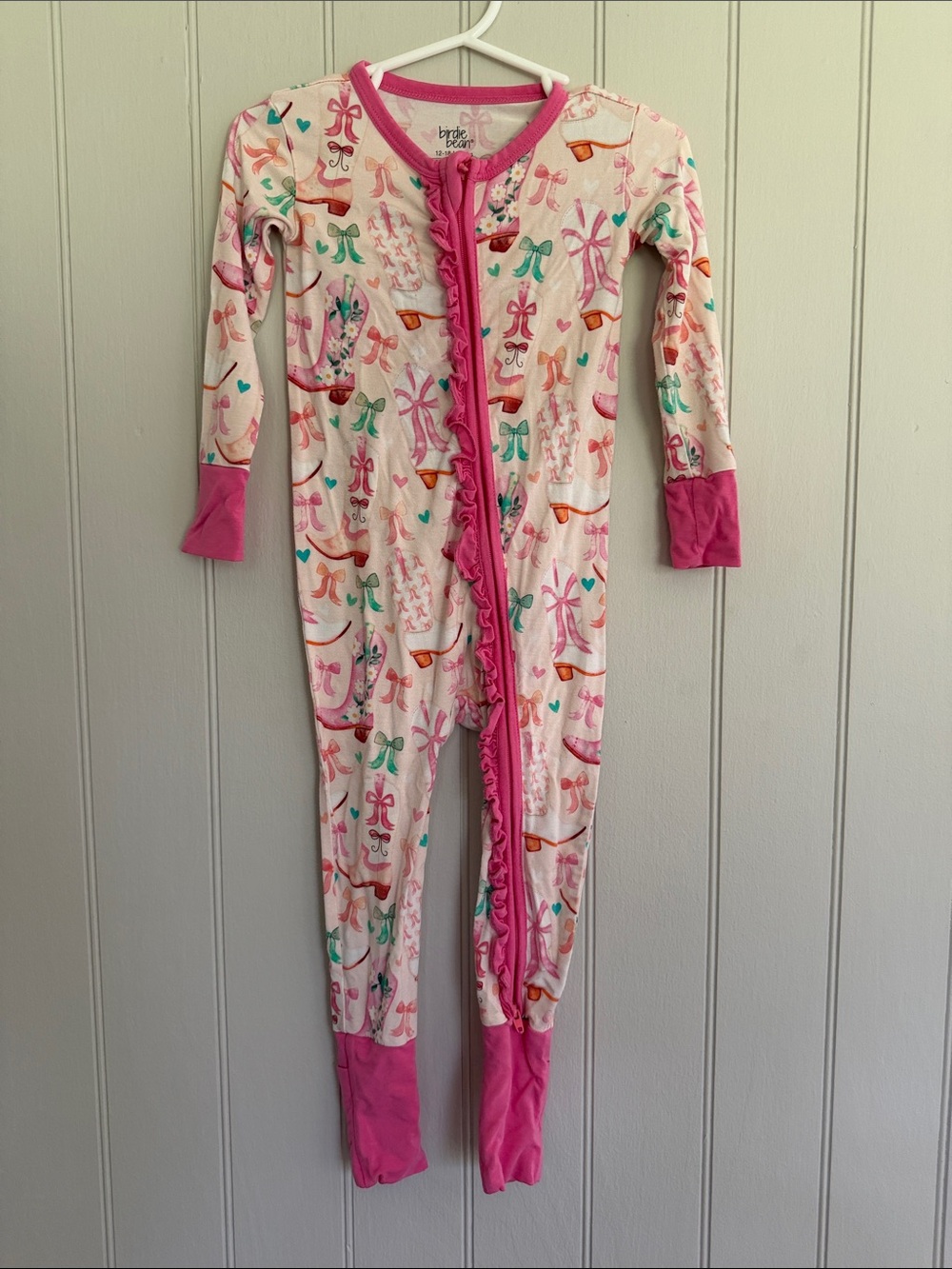 Birdie Bean Dolly Ruffle Convertible Romper